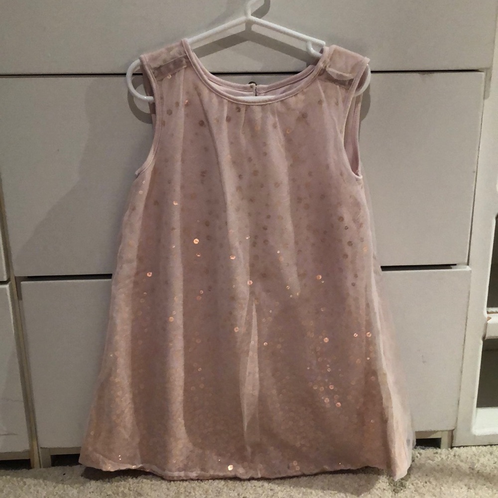 Pink sequins dress